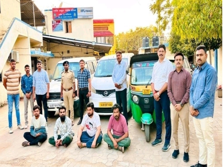 ગૌ હત્યાના કૃત્યને અંજામ આપનાર ગેંગને ઝડપી પાડતી કલોલ તાલુકા પોલીસ
